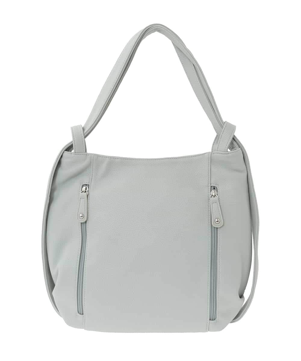 BKCGD28155 MK MICHEL KLEIN BAG(MK ミッシェルクラン バッグ) [2WAY]パンチングデザイン変形ミニトートバッグ ライトブルー