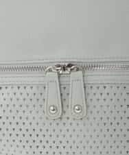 BKCGD28155 MK MICHEL KLEIN BAG(MK ミッシェルクラン バッグ) [2WAY]パンチングデザイン変形ミニトートバッグ ライトブルー