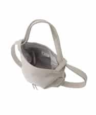 BKCGD28155 MK MICHEL KLEIN BAG(MK ミッシェルクラン バッグ) [2WAY]パンチングデザイン変形ミニトートバッグ ライトブルー