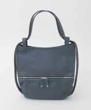 BKCGD28155 MK MICHEL KLEIN BAG(MK ミッシェルクラン バッグ) [2WAY]パンチングデザイン変形ミニトートバッグ ネイビー