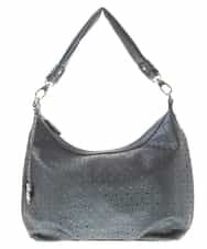 BKCGG49130 MK MICHEL KLEIN BAG(MK ミッシェルクラン バッグ) 【2WAY】フラワーパンチングショルダーバッグ ネイビー