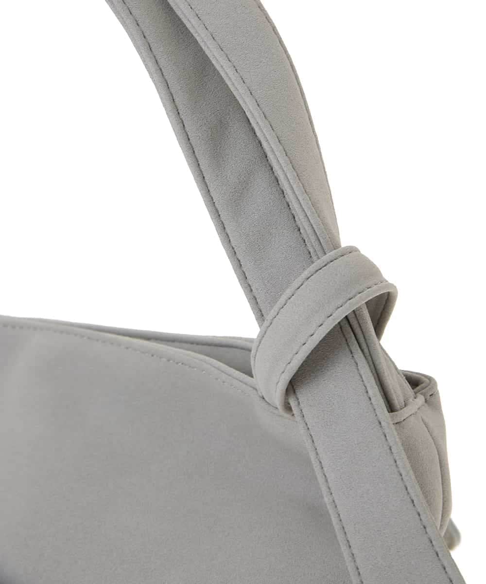 BKCGM26160 MK MICHEL KLEIN BAG(MK ミッシェルクラン バッグ) 【2WAY】フェイクレザービッグトートバッグ ライトグレー