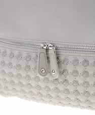 BKCGM26160 MK MICHEL KLEIN BAG(MK ミッシェルクラン バッグ) 【2WAY】フェイクレザービッグトートバッグ ライトグレー
