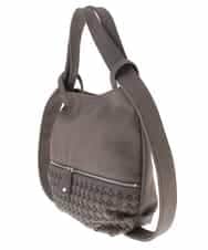 BKCGM28140 MK MICHEL KLEIN BAG(MK ミッシェルクラン バッグ) 【2WAY】フェイクレザートートバッグ ベージュ