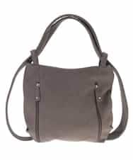 BKCGM28140 MK MICHEL KLEIN BAG(MK ミッシェルクラン バッグ) 【2WAY】フェイクレザートートバッグ ベージュ