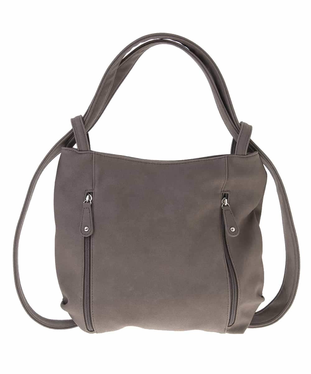 BKCGM28140 MK MICHEL KLEIN BAG(MK ミッシェルクラン バッグ) 【2WAY】フェイクレザートートバッグ ベージュ
