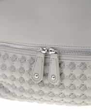 BKCGM28140 MK MICHEL KLEIN BAG(MK ミッシェルクラン バッグ) 【2WAY】フェイクレザートートバッグ ライトグレー