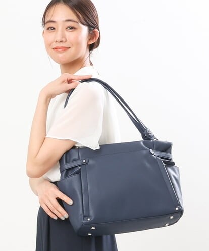 BKCGS03160 MK MICHEL KLEIN BAG 【2WAY】スクエアトートバッグ