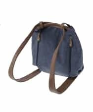BKCGS05160 MK MICHEL KLEIN BAG(MK ミッシェルクラン バッグ) 【2WAY】フェイクレザーデニムプリントトートバッグ ネイビー