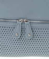 BKCGS28150 MK MICHEL KLEIN BAG(MK ミッシェルクラン バッグ) [2WAY]合成皮革変形ミニトートバッグ S ライトブルー