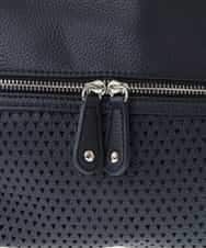 BKCGS28150 MK MICHEL KLEIN BAG(MK ミッシェルクラン バッグ) [2WAY]合成皮革変形ミニトートバッグ S ライトブルー