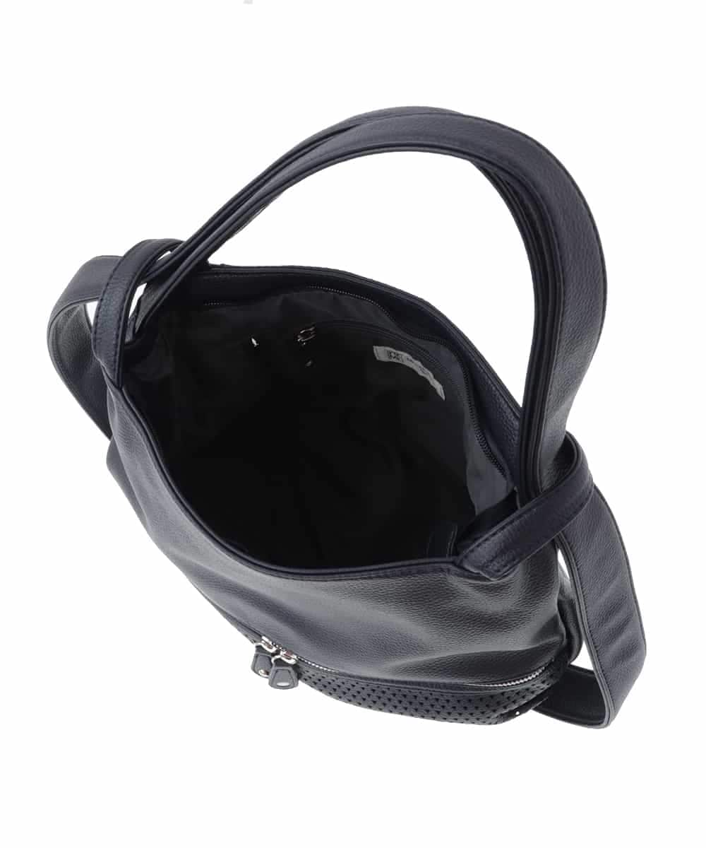 BKCGS28150 MK MICHEL KLEIN BAG(MK ミッシェルクラン バッグ) [2WAY]合成皮革変形ミニトートバッグ S ライトブルー