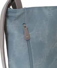 BKCGT05160 MK MICHEL KLEIN BAG(MK ミッシェルクラン バッグ) 【2WAY】スライドショルダーデニムライクトートバッグ ライトブルー