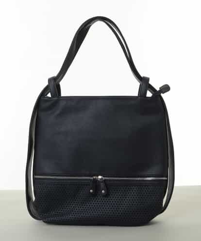 BKCGT26160 MK MICHEL KLEIN BAG 【2WAY】スライドショルダーパンチングデザインバッグ