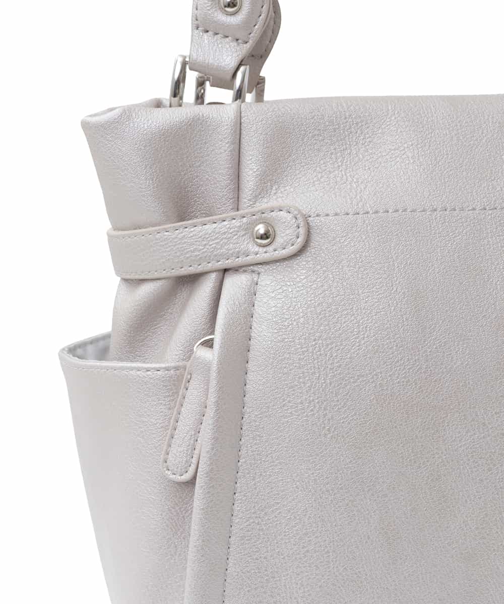 BKCGV03160 MK MICHEL KLEIN BAG(MK ミッシェルクラン バッグ) [2WAY]多機能ポケットデザインバッグ シャンパンピンク