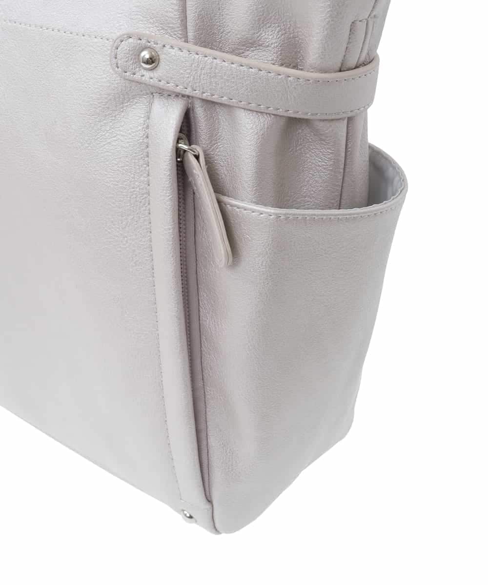BKCGV03160 MK MICHEL KLEIN BAG(MK ミッシェルクラン バッグ) [2WAY]多機能ポケットデザインバッグ シャンパンピンク