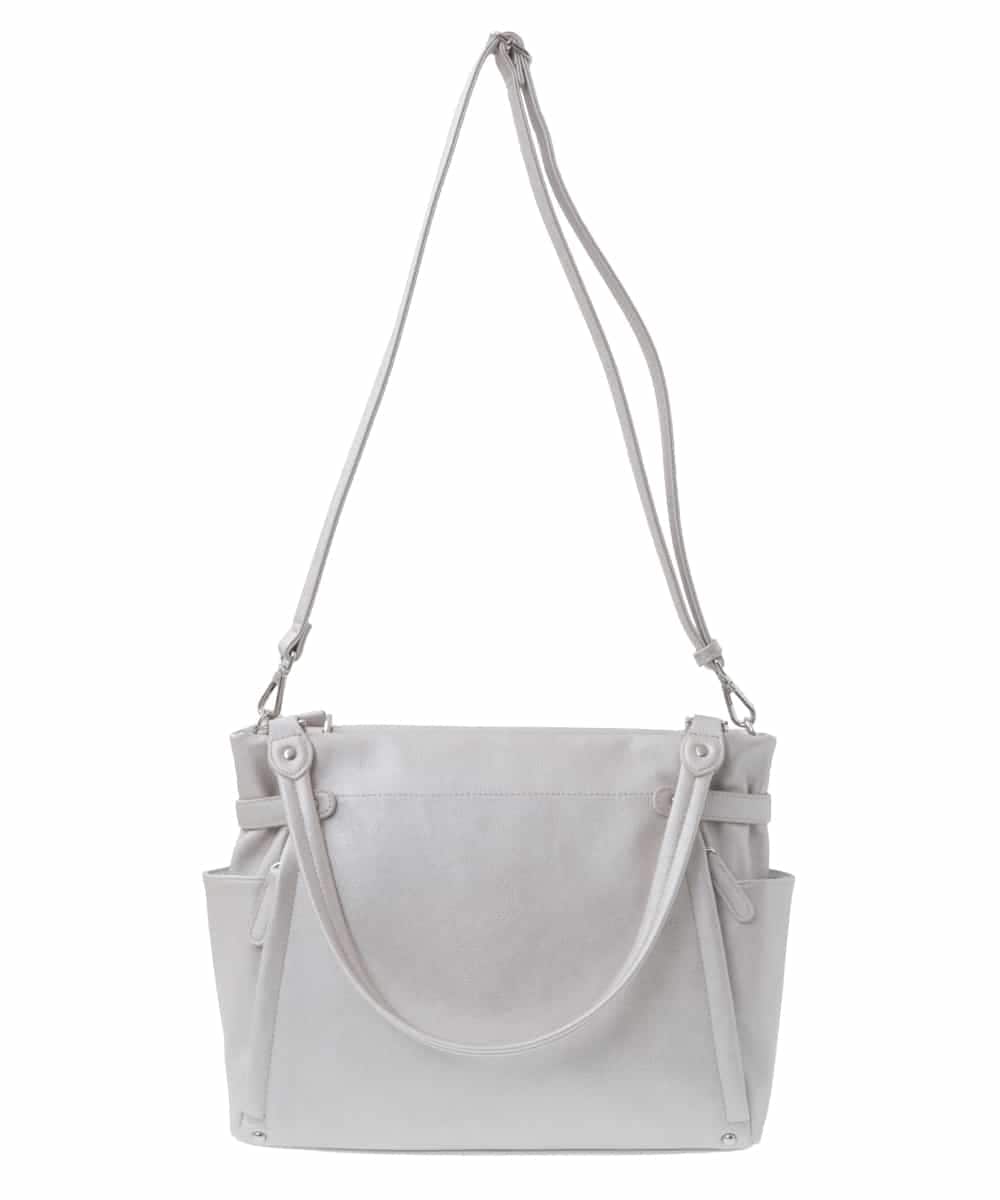 BKCGV03160 MK MICHEL KLEIN BAG(MK ミッシェルクラン バッグ) [2WAY]多機能ポケットデザインバッグ シャンパンピンク