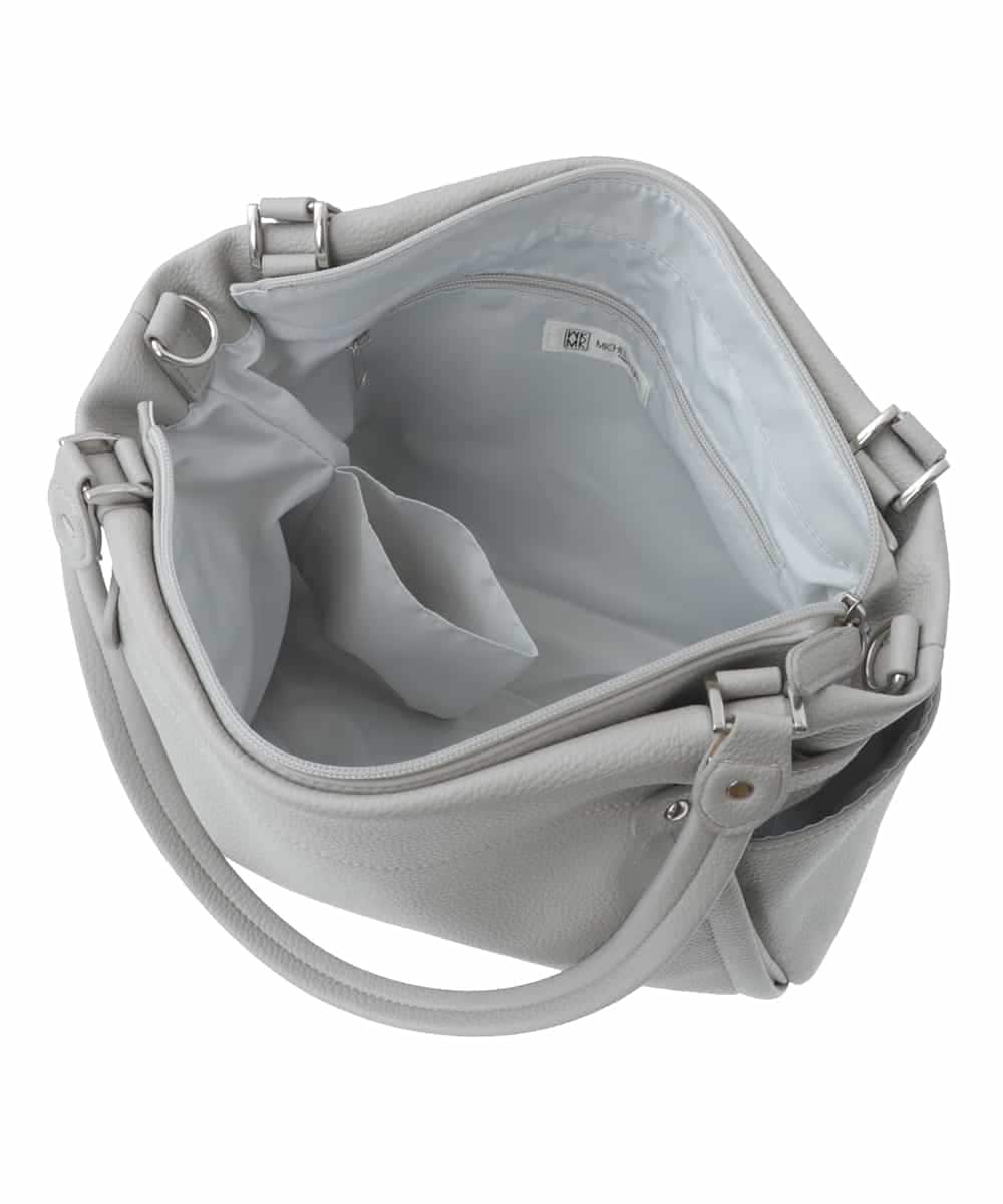 BKCGV03160 MK MICHEL KLEIN BAG(MK ミッシェルクラン バッグ) [2WAY]多機能ポケットデザインバッグ シャンパンピンク