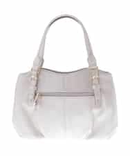BKCGV04140 MK MICHEL KLEIN BAG(MK ミッシェルクラン バッグ) [2WAY]ベルトアクセントラウンドトートバッグ シャンパンピンク