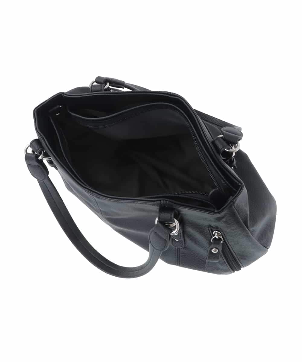 BKCGV04140 MK MICHEL KLEIN BAG(MK ミッシェルクラン バッグ) [2WAY]ベルトアクセントラウンドトートバッグ シャンパンピンク