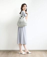 BKCGV26160 MK MICHEL KLEIN BAG(MK ミッシェルクラン バッグ) [2WAY/A4サイズ対応]パンチングデザイン変形トートバッグ グリーン