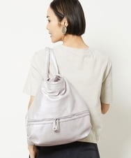 BKCGV26160 MK MICHEL KLEIN BAG(MK ミッシェルクラン バッグ) [2WAY/A4サイズ対応]パンチングデザイン変形トートバッグ シャンパンピンク