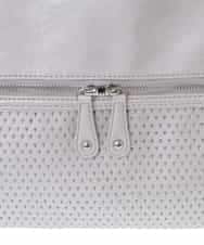 BKCGV26160 MK MICHEL KLEIN BAG(MK ミッシェルクラン バッグ) [2WAY/A4サイズ対応]パンチングデザイン変形トートバッグ ネイビー