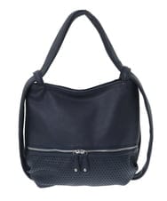 BKCGV28150 MK MICHEL KLEIN BAG(MK ミッシェルクラン バッグ) [2WAY/人気の定番BAG]パンチングデザイン変形ミニトートバッグ アイボリー