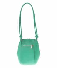 BKCGV83110 MK MICHEL KLEIN BAG(MK ミッシェルクラン バッグ) [軽量]コクーンシルエットショルダーバッグ グリーン