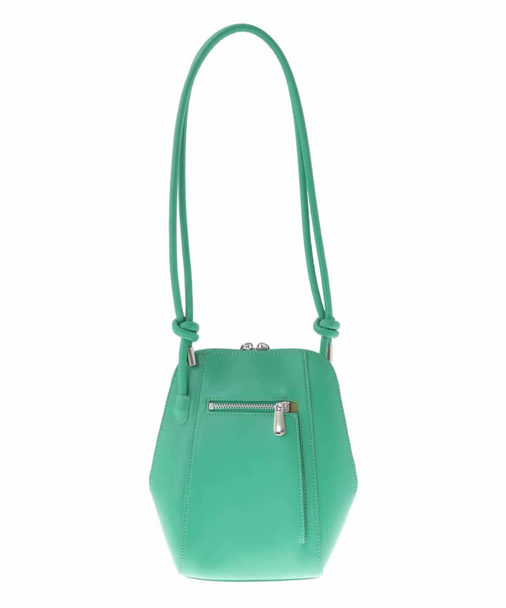 BKCGV83110 MK MICHEL KLEIN BAG(MK ミッシェルクラン バッグ) [軽量]コクーンシルエットショルダーバッグ グリーン