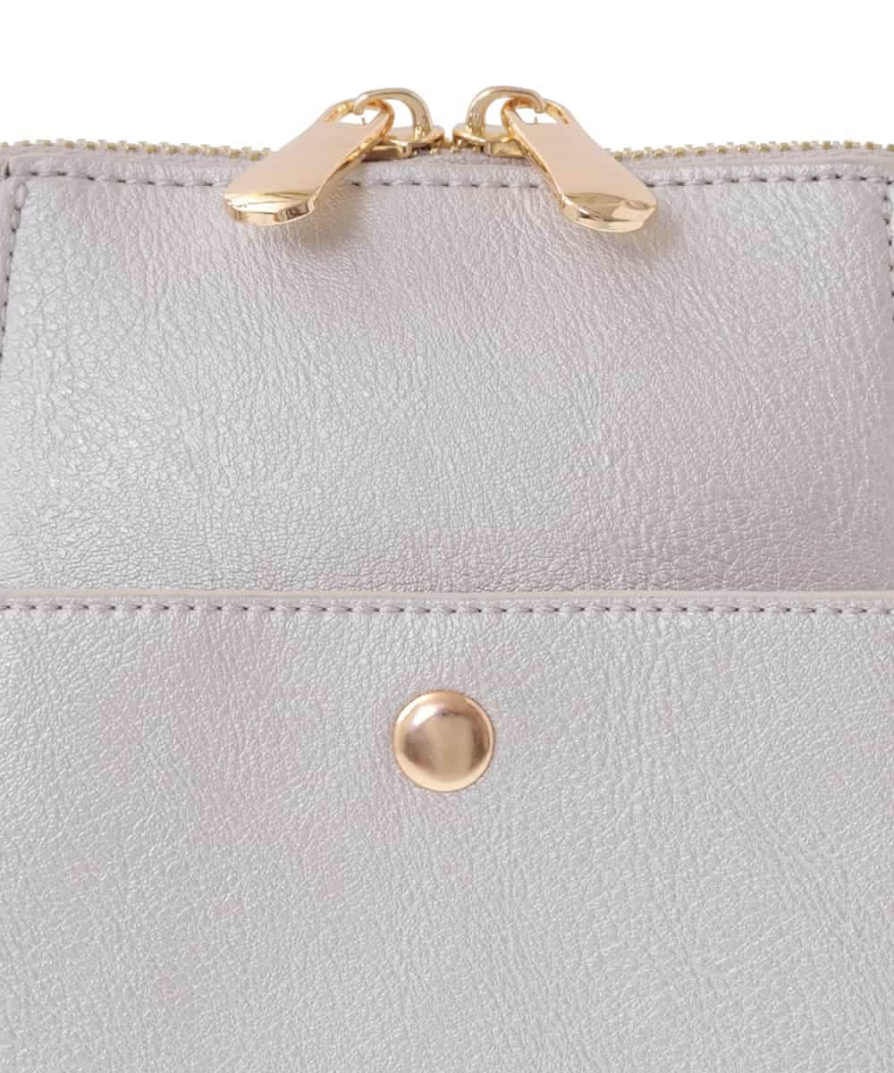 BKCGV83110 MK MICHEL KLEIN BAG(MK ミッシェルクラン バッグ) [軽量]コクーンシルエットショルダーバッグ グリーン