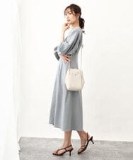 BKCGW83110 MK MICHEL KLEIN BAG(MK ミッシェルクラン バッグ) [軽量]メッシュ風コクーンシルエットショルダーバッグ ピンク