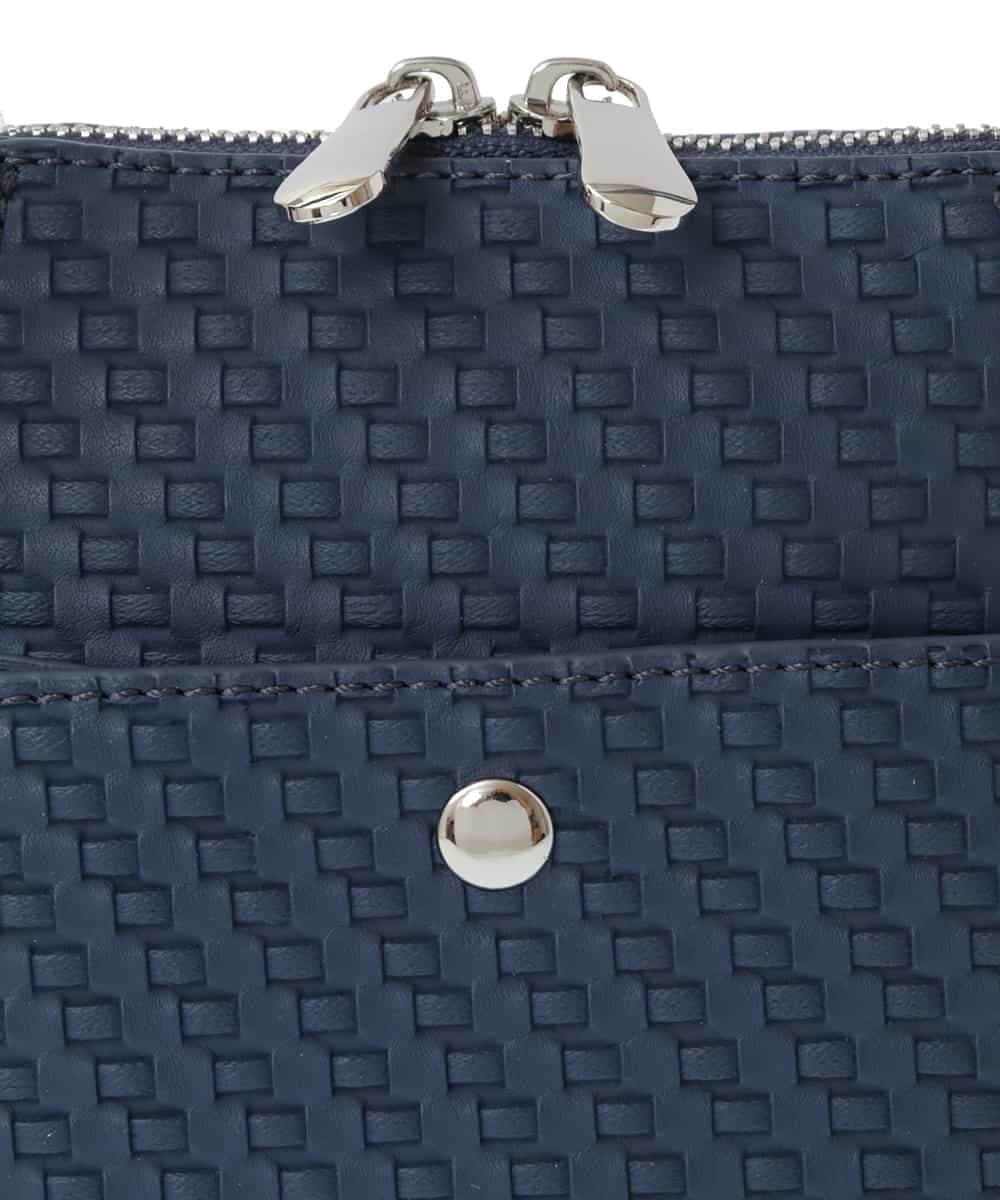 BKCGW83110 MK MICHEL KLEIN BAG(MK ミッシェルクラン バッグ) [軽量]メッシュ風コクーンシルエットショルダーバッグ ピンク