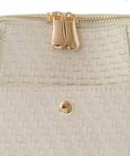 BKCGW83110 MK MICHEL KLEIN BAG(MK ミッシェルクラン バッグ) [軽量]メッシュ風コクーンシルエットショルダーバッグ ピンク