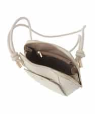 BKCGW83110 MK MICHEL KLEIN BAG(MK ミッシェルクラン バッグ) [軽量]メッシュ風コクーンシルエットショルダーバッグ ピンク
