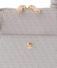 BKCGW83110 MK MICHEL KLEIN BAG(MK ミッシェルクラン バッグ) [軽量]メッシュ風コクーンシルエットショルダーバッグ ピンク