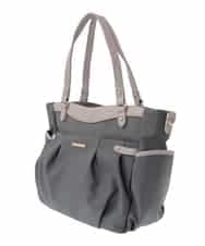 BKRAA31180 MK MICHEL KLEIN BAG(MK ミッシェルクラン バッグ) [2WAY・撥水]異素材ドッキングトートバッグ グレー