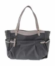 BKRAA31180 MK MICHEL KLEIN BAG(MK ミッシェルクラン バッグ) [2WAY・撥水]異素材ドッキングトートバッグ グレー