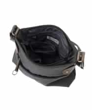 BKRAA91135 MK MICHEL KLEIN BAG(MK ミッシェルクラン バッグ) [撥水/500g以下の軽量]アクセントレザーコンパクトショルダーバッグ パープル×ベージュ