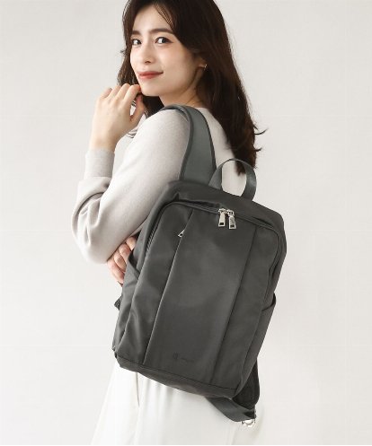BKRAD02160 MK MICHEL KLEIN BAG [撥水/A4収納可]フロントタックコンパクトリュック