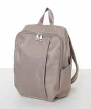 BKRAD02160 MK MICHEL KLEIN BAG(MK ミッシェルクラン バッグ) [撥水]フロントタックコンパクトリュック ベージュ