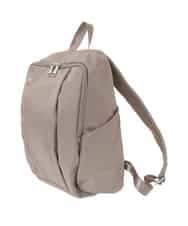 BKRAD02160 MK MICHEL KLEIN BAG(MK ミッシェルクラン バッグ) [撥水]フロントタックコンパクトリュック ベージュ