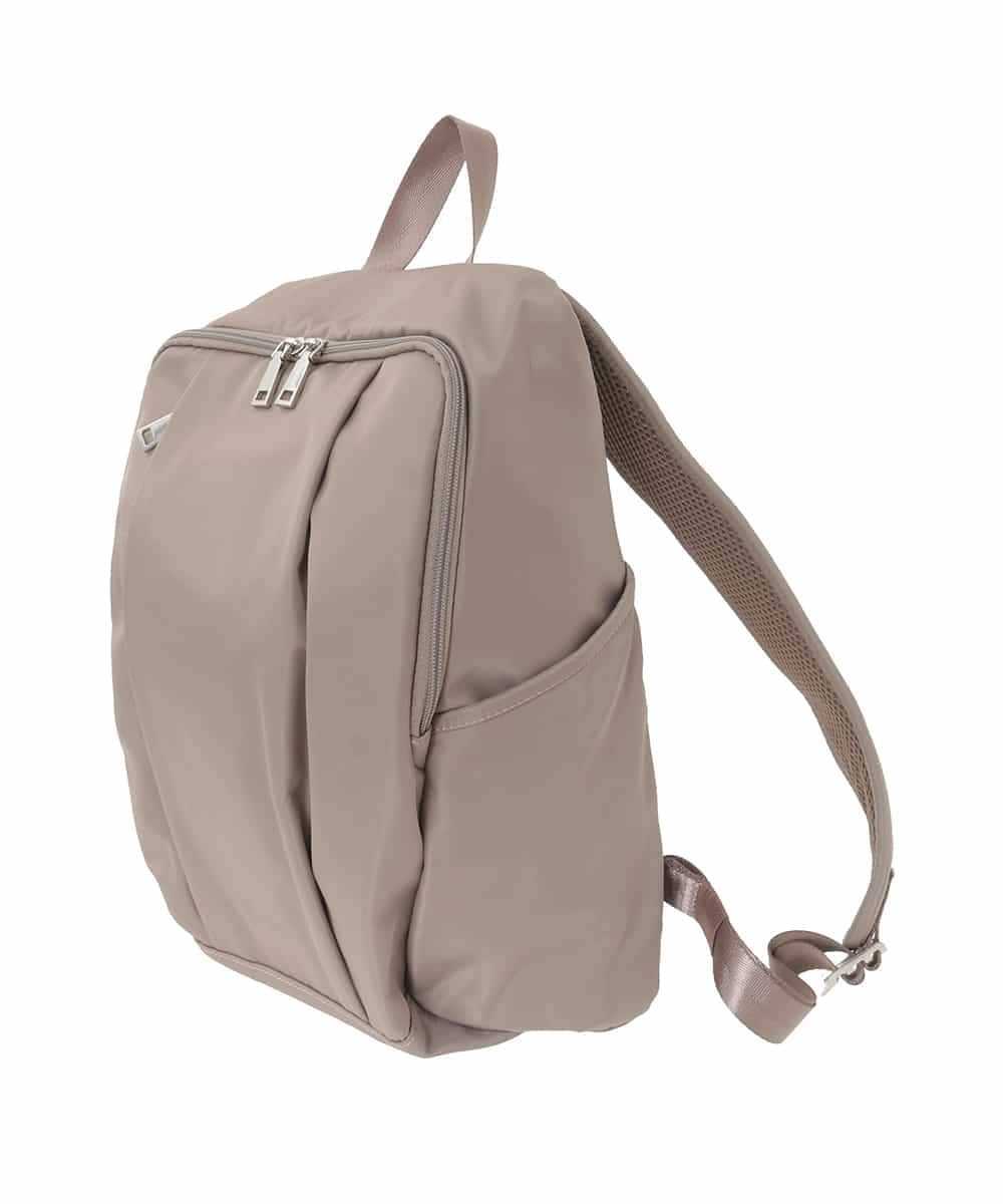 BKRAD02160 MK MICHEL KLEIN BAG(MK ミッシェルクラン バッグ) [撥水]フロントタックコンパクトリュック ベージュ