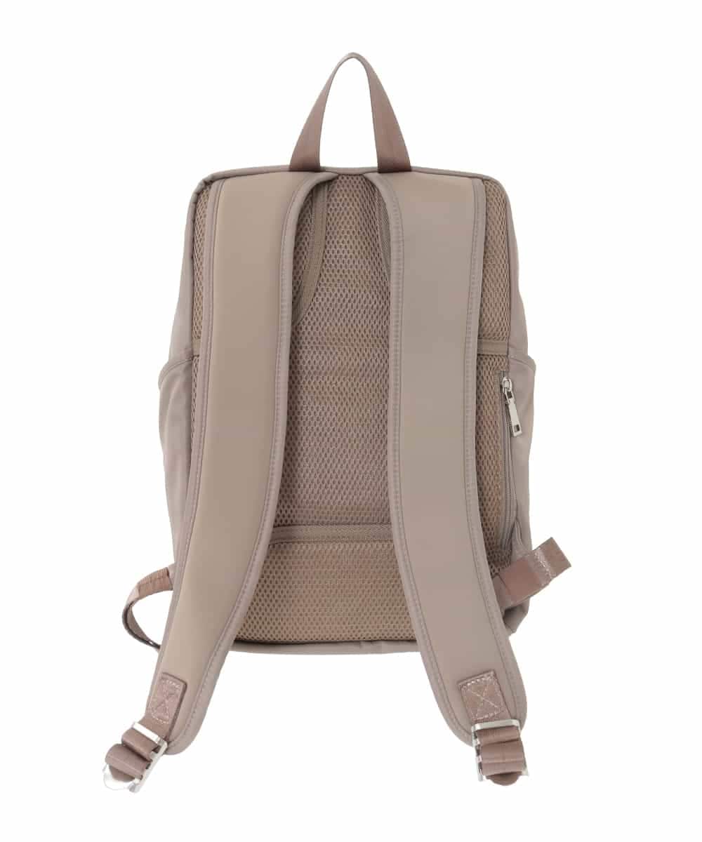 BKRAD02160 MK MICHEL KLEIN BAG(MK ミッシェルクラン バッグ) [撥水]フロントタックコンパクトリュック ベージュ