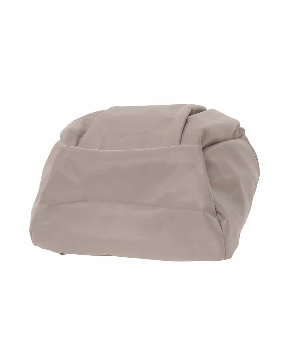 BKRAD02160 MK MICHEL KLEIN BAG(MK ミッシェルクラン バッグ) [撥水]フロントタックコンパクトリュック ベージュ