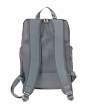 BKRAD03170 MK MICHEL KLEIN BAG(MK ミッシェルクラン バッグ) [撥水/A4収納可]フロントタックデザインリュック グレー