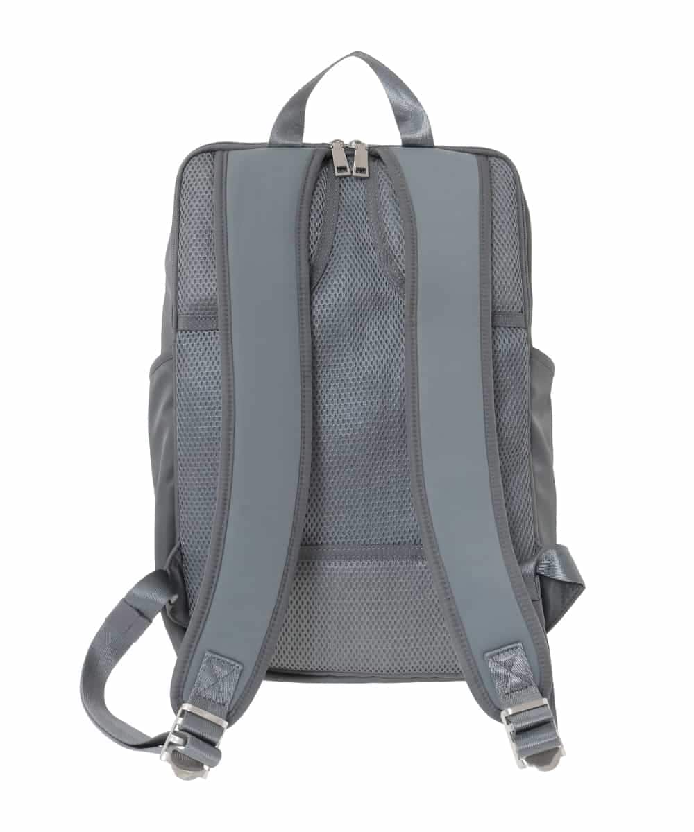 BKRAD03170 MK MICHEL KLEIN BAG(MK ミッシェルクラン バッグ) [撥水/A4収納可]フロントタックデザインリュック グレー