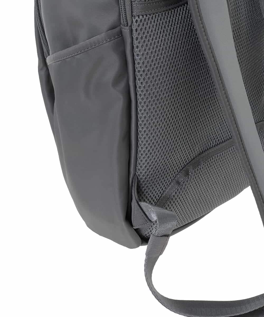 BKRAD03170 MK MICHEL KLEIN BAG(MK ミッシェルクラン バッグ) [撥水/A4収納可]フロントタックデザインリュック グレー
