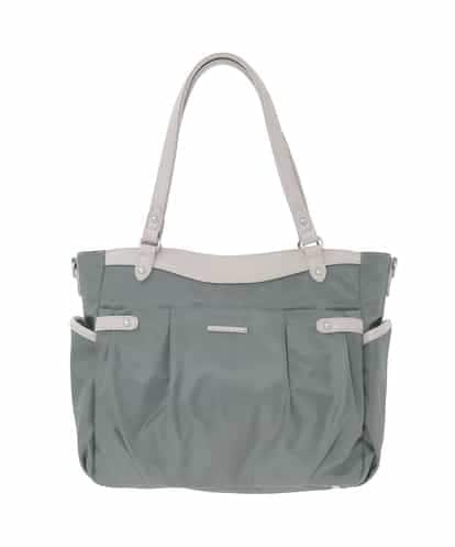 BKRAD31180 MK MICHEL KLEIN BAG [撥水/2WAY]サイドポケットパイピングバッグ