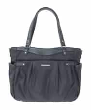 BKRAD31180 MK MICHEL KLEIN BAG(MK ミッシェルクラン バッグ) [撥水/2WAY]サイドポケットパイピングバッグ ブラック